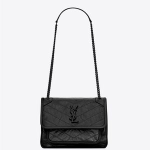 Saint Laurent Niki Baby Leather Handbag
